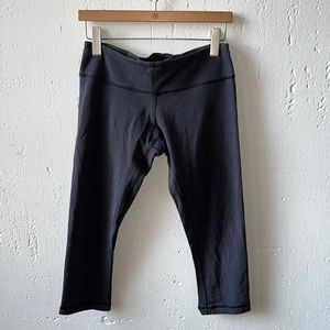 lululemon cropped cotton leggings size 10